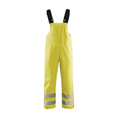 Afbeelding van Blaklader Bretelregenbroek High Vis LEVEL 3 1386 2005 Geel XS