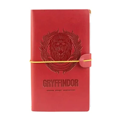 Afbeelding van Grupo Erik Harry Potter Gryffindor reisdagboek, set notitieboek 2 in 1 kunstleer