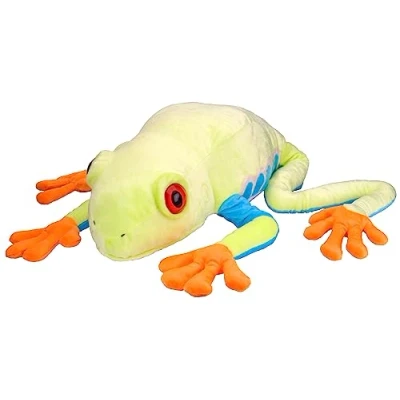 Afbeelding van Wild Republic Cuddlekins knuffeldier met rode ogen, jumbo, cadeaus voor kinderen, 76 cm, 82333, meerkleurig