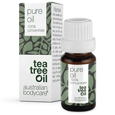 Afbeelding van Australian Bodycare 100% Pure Tea Tree Olie, 10 ml Onze Olie is Puur en door Farmaceuten Goedgekeurd