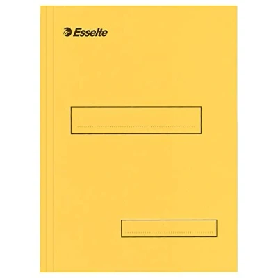 Afbeelding van Esselte 721030, Manila map, A4, Karton, Geel, Portret, 230 mm