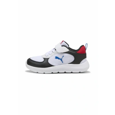 Afbeelding van Puma FUN Sneakers laag voor kinderen, Maat: 27.5, Black team royal white Kunststof/ textiel