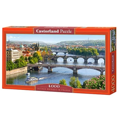 Afbeelding van Vltava Bridges in Prague Legpuzzel 4000 stukjes