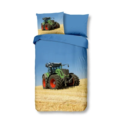 Afbeelding van Good Morning Kinderdekbedovertrek &quot;tractor&quot; Multi (140x200/220 cm) Katoen