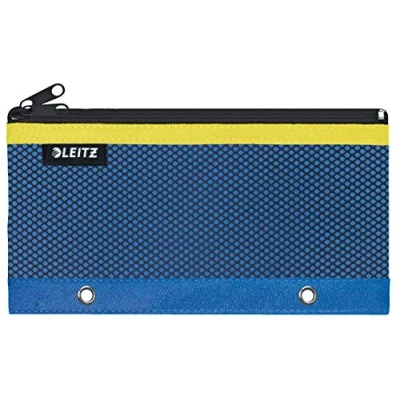 Afbeelding van Leitz Urban Chic 2 Pennenetui Met Vakken Ideaal Voor School Of Studie Blauw
