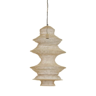 Afbeelding van Light &amp; Living Hanglamp NAKISHA Ø48x82cm Bruin