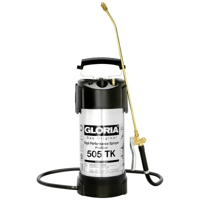 Afbeelding van Gloria 505 TK Profiline Hogedrukspuit Staal/RVS Oliebestendig 5L 5062701