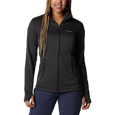 Afbeelding van Park View Fleece Vest Dames Black Heather 990 L Zwart