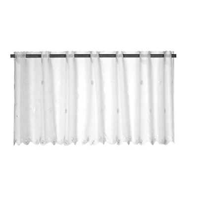 Afbeelding van Elbersdrucke Sun Valley 195052 kort gordijn voor woonkamer, slaapkamer, hal, keuken, keukenraam, privacy, 48 x 138 cm