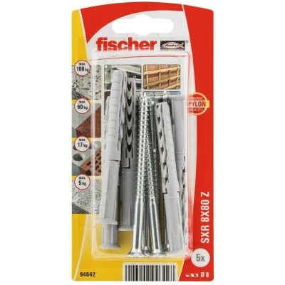 Afbeelding van Fischer constructieplug SXR 8x80mm 5 stuks