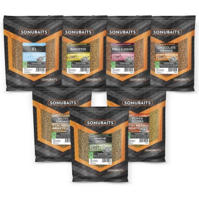 Afbeelding van Sonubaits Stiki Method Pellets 650g 4mm / Banoffee