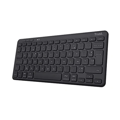 Image de Trust Lyra Compact Clavier Noir AZERTY