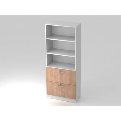 Afbeelding van Wandkast Wit/Walnoot 80 x 42 200,4 cm Signa G 7300 RE