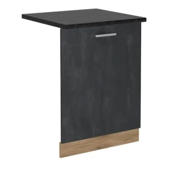 Afbeelding van Vicco Panneau de lave vaisselle R Line Noir Béton 60 cm AP Anthracite