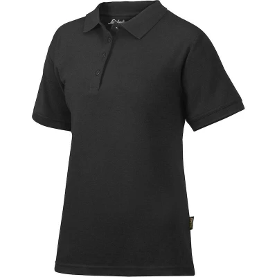 Afbeelding van Snickers 2702 Dames Polo Shirt Zwart XXL