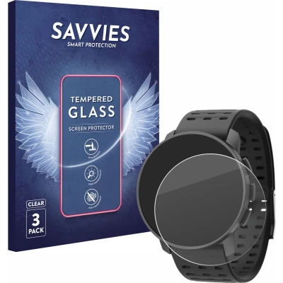 Afbeelding van Savvies Glas Screenprotector voor Suunto 9 Peak Pro Gehard Beschermglas 9H (3 Stuks)