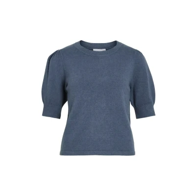 Afbeelding van Vila Pull VINTAGE INDIGO DARK MELAN L