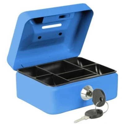 Afbeelding van Burg Wächter MONEY 5012 blue Geldcassette (b x h d) 125 60 95 mm Blauw