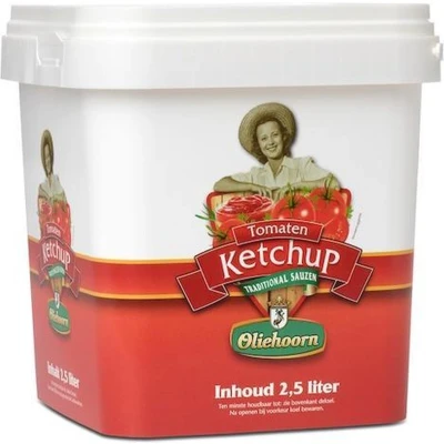 Afbeelding van Oliehoorn Ketchup Emmer 2,5l