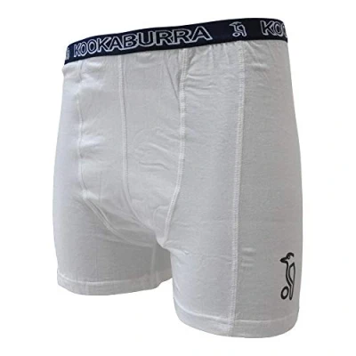Afbeelding van Kookaburra Onderbroek Jock Short Katoen/lycra Wit Maat M