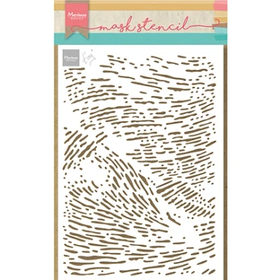 Afbeelding van Marianne D Craft Stencil tiny&#039;s Golf PS8097 21x15cm