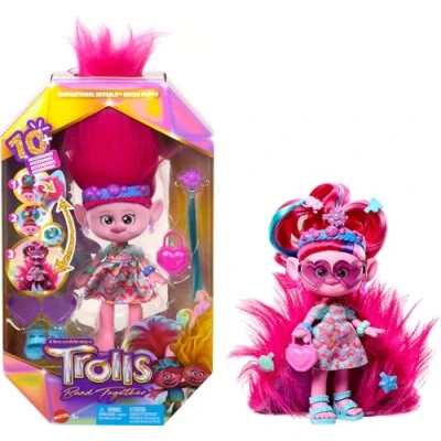 Image de Poupée Mattel Poppy Surprises 2 en 1