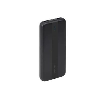 Image de Riva Case VA2041 Banque d&#039;alimentation 10000 mAh 37 Wh 10 Watt 2 A 3 connecteurs de sortie (24 pin USB C, USB) noir