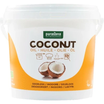 Afbeelding van Purasana Ontgeurde Kokosolie Bio 500 ml