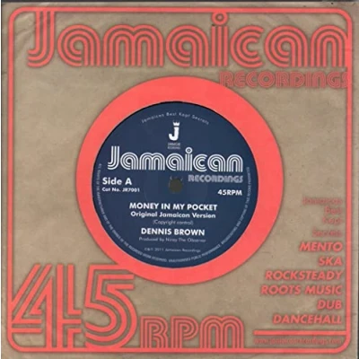 Afbeelding van Dennis Brown Money In My Pocket/Version (Single)