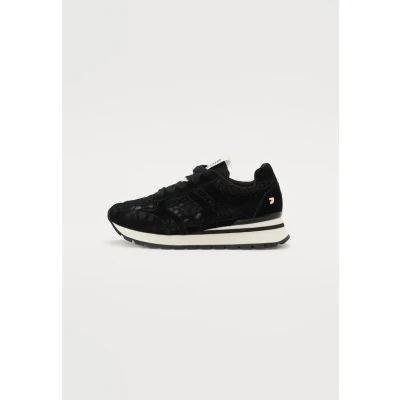 Afbeelding van Gioseppo Beetown Sneakers laag, Dames, Maat: 40, Black Imitatieleer/ textiel