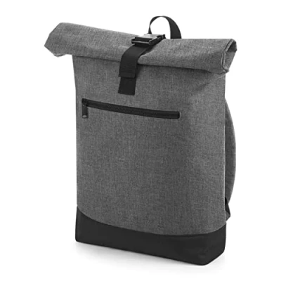 Afbeelding van Bagbase Roll Top Rugzak Grey Marl/Black 12 liter