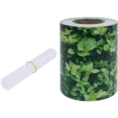 Afbeelding van Tuinscherm 70x0,19 m PVC groen