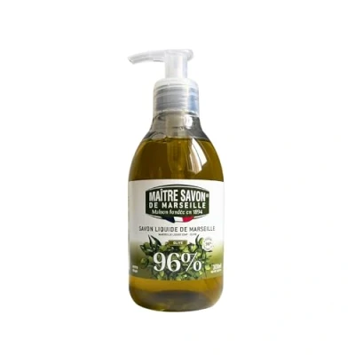 Afbeelding van Maître Savon de Marseille liquide à l&#039;huile d&#039;olive 300 ml Nettoyage délicat 96% Ingrédients naturels