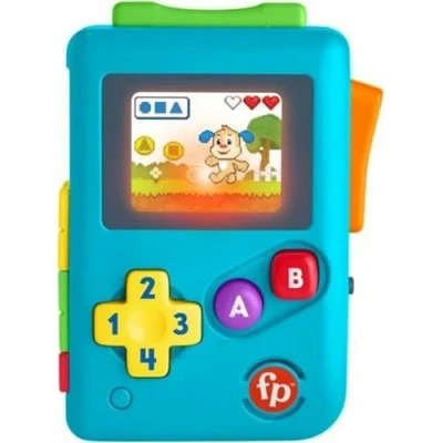 Afbeelding van Fisher Price Lachen en Ontwaken Mijn eerste spelconsoleMuziekspeelgoed, Franse versie, voor baby&#039;s kinderen van 6 maanden tot 3 jaar, HBC85