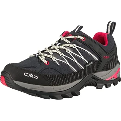 Afbeelding van CMP Rigel Trekking WP Outdoorschoenen, Dames, Maat: 42, Antracite/offwhite Leer/ synthetisch