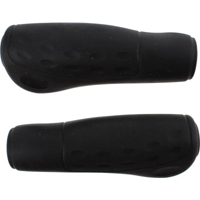 Afbeelding van Handvatpaar Westphal #436 Ellipsis Softgrip 122/122mm/ø23mm zwart