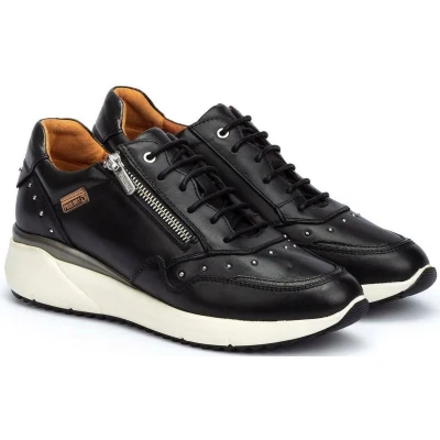 Afbeelding van Pikolinos Sella dames sneaker zwart maat 36 (EU) 3 (UK)