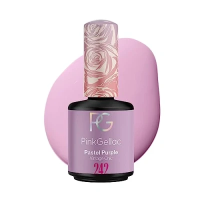 Afbeelding van Pink Gellac 242 Pastel Purple Gel Nagellak 15 Ml
