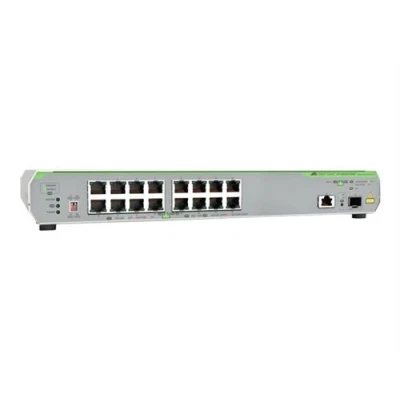 Image de Allied Telesis CentreCOM AT GS910/18XST Commutateur non géré 16 x 10/100/1000 + 1 100/1 000/2,5 G/5G/10G (liaison montante) gigabit/10 gigabit SFP+ Montable sur rack