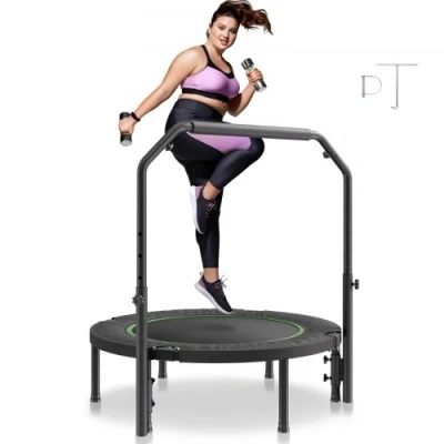 Image de VEVOR Mini trampoline pliable fitness rebounder avec poignée pour adulte 1027 mm