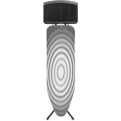 Afbeelding van Brabantia Strijkplank B met Stoomunithouder 124 x 38 cm Titan Oval