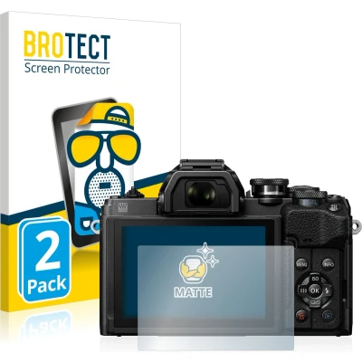 Afbeelding van BROTECT Screenprotector voor Olympus OM D E M10 Mark IV Folie Beschermfolie matte (2 Stuks)