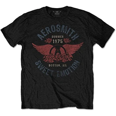 Afbeelding van Aerosmith Sweet Emotion Heren T shirt S Zwart