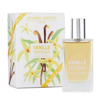 Image de JEANNE ARTHES Parfum Femme La Ronde des Fleurs Vanille Tropicale Eau de Flacon Vaporisateur 30 ml Fabriqué en France à Grasse