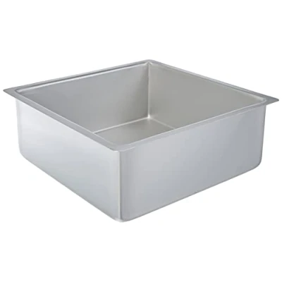 Afbeelding van Decora 0062606 vierkante geanodisseerde mal aan de rechterrand cm 25 x 10 H, metaal,