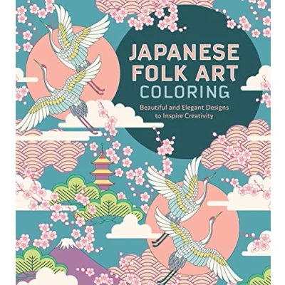 Afbeelding van Japanese Folk Art Coloring Book