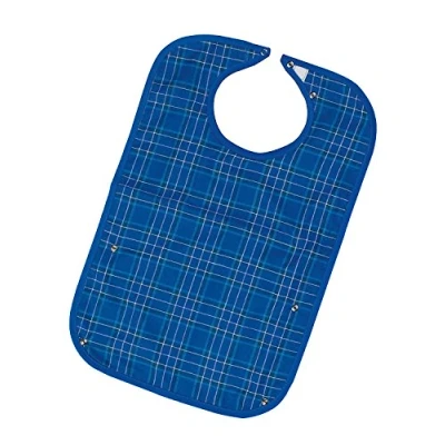 Afbeelding van Slab geruit Economy: M blauw