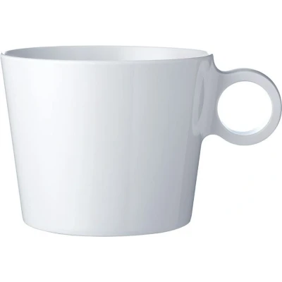 Afbeelding van Mepal Flow Cappuccinomok 375 Ml Wit Glazen &amp; Bekers