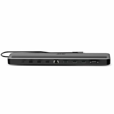 Afbeelding van Acer USB Type C Dongle 13 in 1 3xUSB3 1xUSB SD/TF 2xHDMI DP RJ45 3.5mm Audio Zwart