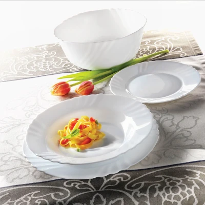 Afbeelding van Serveerschaal Bormioli Rocco Ebro Cirkelvormig Glas (Ø 32 cm) (12 Stuks)